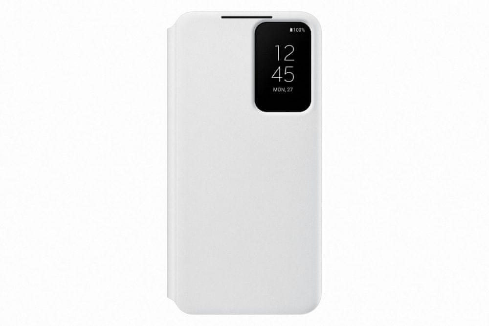SAMSUNG Galaxy S22 Flipové puzdro Clear View EF-ZS901C, biele